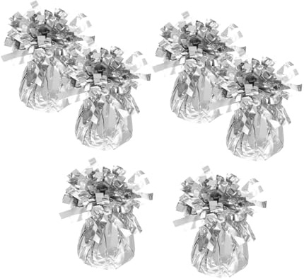 OUNONA 6pezzi Pesi per Palloncini di Laurea di Pesi per Ciondoli Palloncino Blocchi per Palloncini Ciondoli per Decorazioni di Matrimoni Feste Anniversari e Compleanni