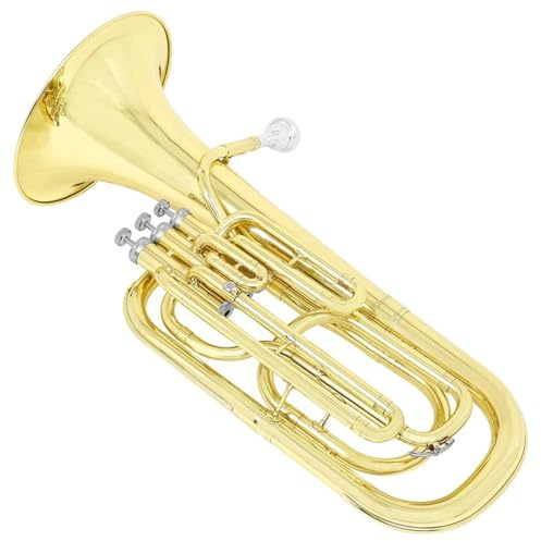 Euphonium B Euphonium 3 Tasten Vertikales Tenorhorn Messingkorpus Baritoninstrument Mit Koffer
