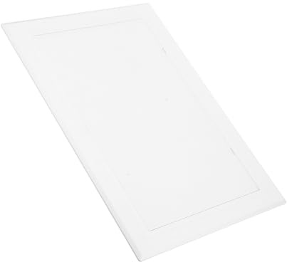Ciieeo Cubierta de Inspección Abs para Techo y Pared 200x300 Mm Puerta de Acceso de Plomería Pequeña Bisagra Oculta para Paneles de Yeso, Tapa Registro Pared Funcional y Resistente