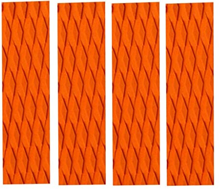 4pcs/Set Wellenreiter Footpad Surfboard Traction Pads Deck Pad , Orange