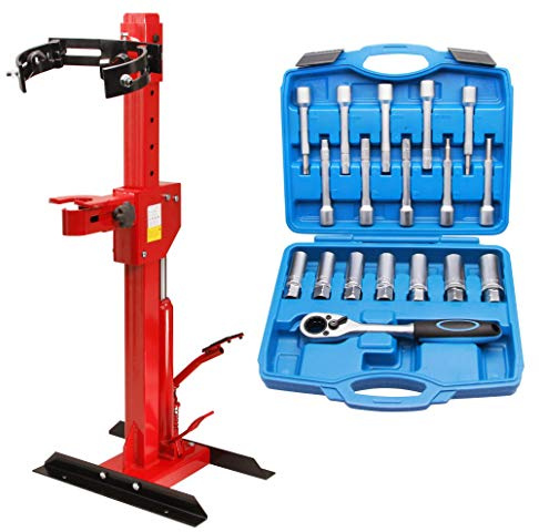 otgerlensker products 18 TLG. Stossdämpfer Werkzeug Satz Federbein 1/2 Antrieb + Federbeinspanner 1 Tonne