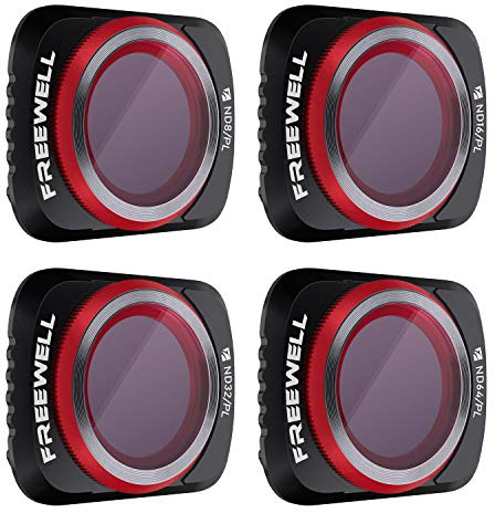 Freewell Bright Day - 4K Serie - 4Pack Filter Kompatibel mit Mavic Air 2 Drone