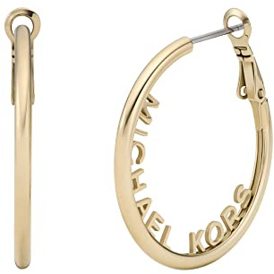 Michael Kors Ohrringe Creolen Edelstahl Silber Damen, No Size, Edelstahl, Kein Edelstein