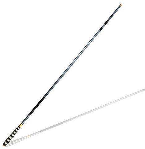 Allround Angelrute Teleskop-Carbon-Faser-Super Hard Ultra Light Carp Fishing Pole Stream-Angel-Haken Einsteiger (Color : As Show, Size : 4.5 m)