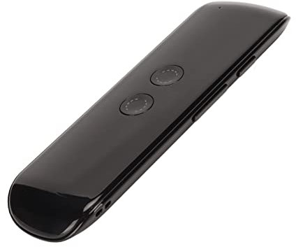 Intelligenter Sofortübersetzer, 144 Sprachen, 2-Wege-Sofort-KI-Sprachübersetzer, Tragbares Sprachübersetzergerät für das Lernen auf Reisen und bei der Arbeit (Schwarz)