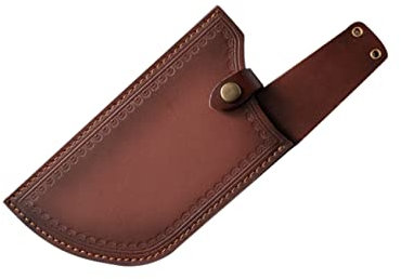 Gadpiparty Copertura Per Coltelli in Pelle Artificiale Resistente Protezione Del Filo Portatile Per Cucina e Campeggio Accessorio Funzionale Per Uso Quotidiano e Regalo Housewarming