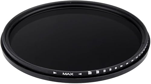 Premium Variabler Graufilter (ND2-ND1000), kompatibel mit Pentax KF (62 mm)