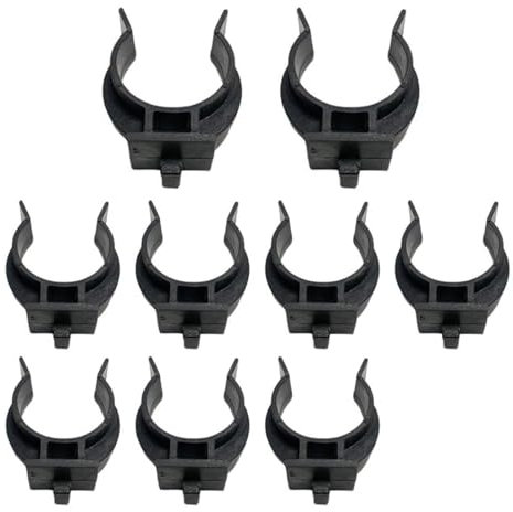 ZAMXHUG 10pcs Fissaggio per Battiscopa - Clip da Cucina, Clip per Zoccolo da Cucina e Staffe, Ganci per Zoccolo Cucina, Gancio Battiscopa Zoccolino Cucina, Facili da Installare