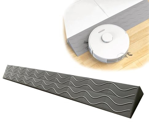 YLLSMGS Türschwellenrampe Rollstuhlrampe Tragbare Leichte Rollstuhlrampe aus Kunststoff rutschfest für Innen- Oder Außenbereich(Gray,100 * 13 * 6.5cm)