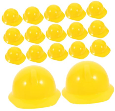 Generisch 60-teilige Mini-schutzhelme Robuste Kunststoff-schutzhelme Für Kinderspielzeug Kreative Bauhelm-Sets