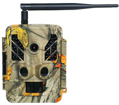 Okeeyseda 4K-Jagdkamera mit WLAN-App, 0, Auslösung, IR-Reichweite 30 M, Unterstützt GPS-Tracking, IP67, Wasserdicht, Wildtierbewegung