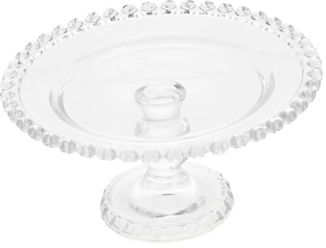 DKRAHRJJ Alzata per Torta in Vetro, Supporto per Dessert, Piatto per Torta con Piedini, Supporto per Torta per Festa Di Compleanno, Cucina