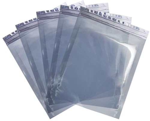 ZYWQ Antistatische Beutel, 20 Stück Antistatische Wiederverschließbare Beutel 15 x 20 cm/5,9 x 7,9 Zoll, Hochwertige Antistatische Beutel für SSD-Festplatten und Andere Elektronische Geräte