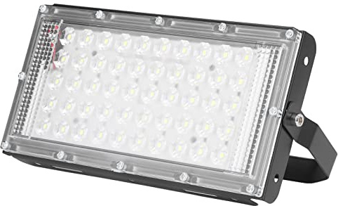 Tnfeeon Inundación LED Luz Blanca Super Ligero 50w Externo para Jardines Cursos