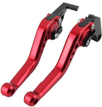 DZNEFYUP Palanca Freno Embrague para B&MW R1250GS para Adventure 40 GS para Edition para Trophy 2019-2023 Maneta De Embrague De Freno Corto para Motocicleta(Rojo)