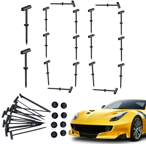 Zipper Clips for Cars - Auto Parts Repair Zip Ties | Cable Fastening Tool for Auto Repair Wire Management Appliance Wiring Garden Hose Camping Home Organizers