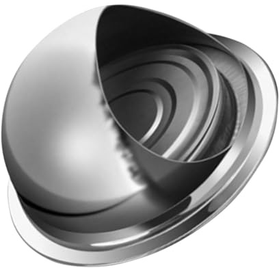 Gadpiparty Stainless Steel Chimney Cap Rain Cover for Outdoor Wood-Burning Stoves Smoke Tube Cover with Cold and Pressure Resistance Easy Installation Replacement Flue Cowl for Roof Vent