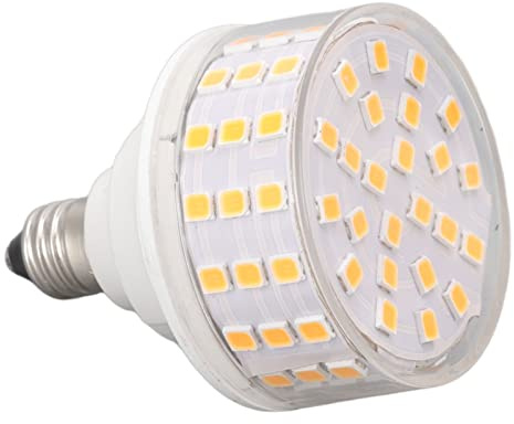 Phefop Ampoule LED 10 W E11, Lumière ABS à économie d'énergie, luminosité 1000 Lm pour Lustre et Ventilateur de Plafond (Lumière chaude)