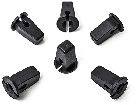 10x Karosserie Clips Tülle Spreiz Mutter | 6N0809966A