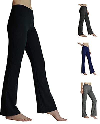 HeTaiDa Damen Jogginghose, schnell trocknende Sporthose mit versteckten Taschen, mittlhohe Taille stilvolle freizeitliche Yogahose für Fitness, Outdoor-Sport und als Alltagskleidung (Black, XL)