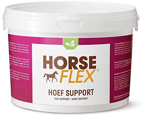 HORSE FLEX Huf-Support Pulver für Pferde zur Unterstützung von Hufen, Fell und Haut - 1000 Gramm