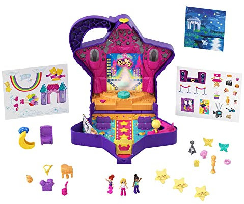 Polly Pocket HGT17 Spielset mit Mini-Puppen, 4Y+, Mehrfarbig