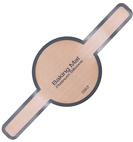 ANCLLO Tiardey Tappetino da Forno in Silicone per Cottura del Pane al Forno Olandese con Manico Lungo Teglie Riutilizzabili Strumento di Cottura Resistente al Calore