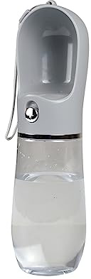 Love Story, Gourde Nomade Plastique 500Ml D7,7 x H28,1 cm Gris