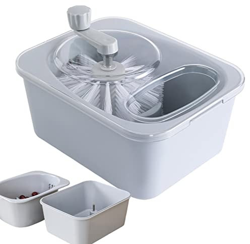 Rianpesn fruits et légumes | essoreuse à fruits, panier nettoyage pour légumes avec brosse essoreuse complète pour laver les fruits et légumes