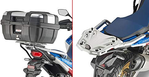 E-bikers Givi SR1178 Gepäckträger hinten, Motorradkoffer Träger kompatibel mit Honda Africa Twin 2020/2024, Schwarz