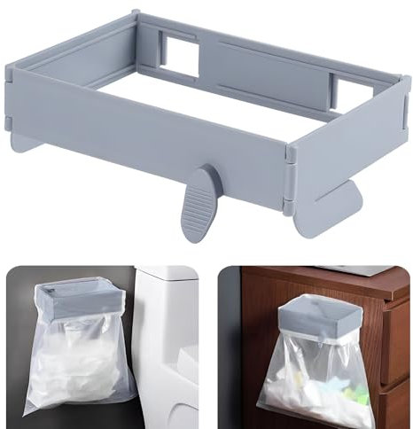 Regerly Supporto Buste Spazzatura Pattumiera, 1 Pezzi Porta Sacco Della Spazzatura Porta Sacchetti dei Rifiuti da Cucina per Armadietti da Cucina Campeggio Viaggio