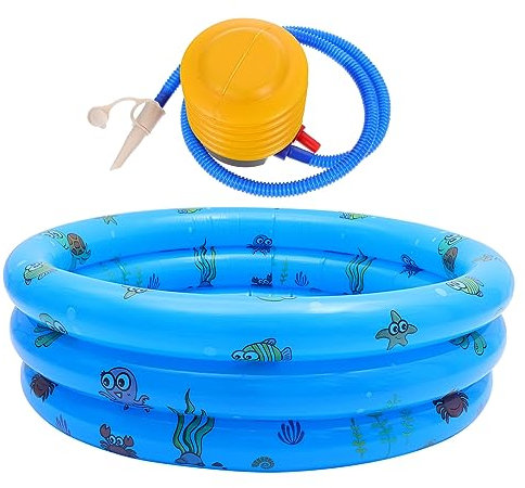 TOYANDONA Piscina gonfiabile per piscinette per piscina x piscinetta gonfiabile nuotata mini giocattoli piscina di plastica giocattolo da piscina per pvc Blue