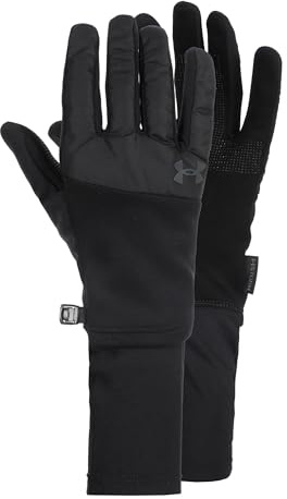 Under Armour Storm Fleece Run Laufhandschuhe Unisex schwarz - black/black L