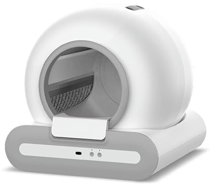 Lettiera Gatto, Lettiera Automatica Intelligente Per Gatti, Toilette Per Animali Domestici Autopulente, Sandbox, Pulizia E Deizzazione Intelligenti,per gatti