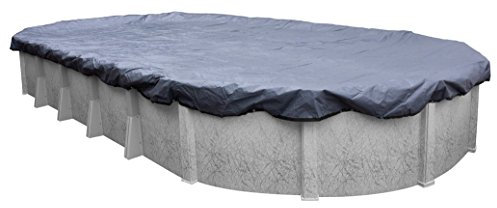 Pool Mate 341218-4-PM Winter-Poolabdeckung, extra strapazierfähig, schieferblau, 3,7 x 5,5 m Aufstellpools
