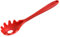 Silicone Pasta Server, Pinze Cucchiaio Forchetta Spaghetti, Per Verdure, Tagliatelle, Maccheroni - Rosso 1