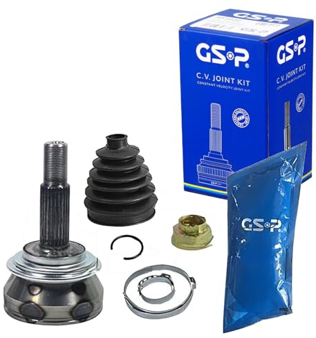 GSP Kit de tête de cardan Avant Gauche M22X1,5 859244 Jeu de joints Arbre de Transmission Compatible avec TOYOTA Yaris 3/5 portes P9 AURIS NRE15, ZZE15, ADE15, ZRE15, NDE15 iQ J1 Auris Break E18