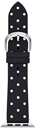 Kate Spade New York - iOS STRAPS Watch With Black Silicone Strap For Women KSS0080