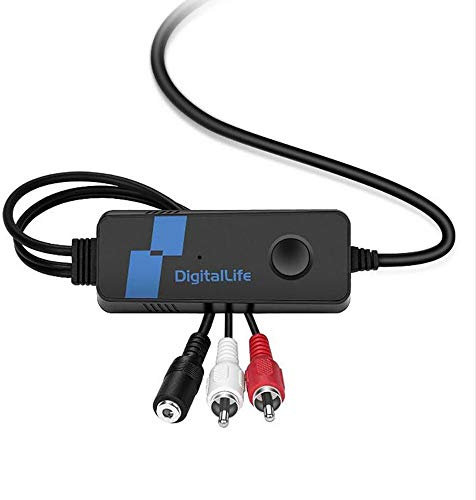 /G Adaptateur de Carte Son Audio USB de Jeu 2.1CH avec Haut-Parleur stéréo USB vers RCA R/L Jack 3,5 mm pour Casques de Jeu