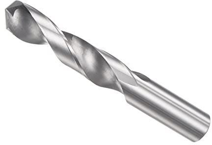 CoCud Forets Carbure Monobloc, Transparent 8,5mm Diamètre, YG6 (C2/K20) Tungstène Carbure Droit Tige Forets Hélicoïdaux - (Applications: pour Inox Acier Alliage), 1 pièce