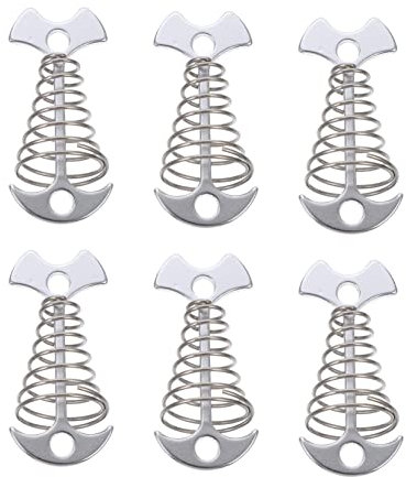 ABOOFAN 6stücke Teiliges Fishbone Zeltheringe Für Outdoor-Camping Einstellbare Windseil-Haken Stabile Und Langlebige Zelthalterungen Für Boardwalks Und Decks Robuste Erdnägel Für