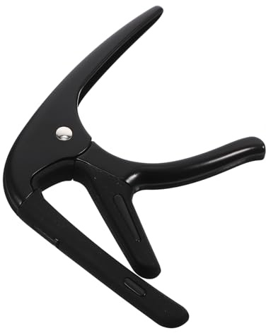 VICASKY Gitarren Capo aus Silikon und Metall mit Plektrum Feine Verarbeitung und Professionelles Design Geeignet für Akustik und E-gitarre für Anfänger und Profis