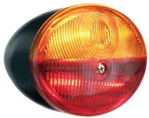 FKSTRAILER Oldtimer Traktor Rückleuchte Blink- Brems- OVAL rechts (E9)