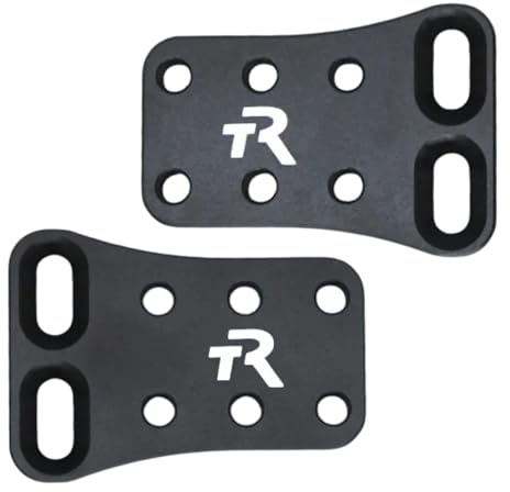 TRIRIG Wingspan Aero Bars Scoop Armrest Extender for Triathlon Bike & Long-distance Road Bike Set Up Aerobar Pads Extension - Lightweight Multi Angle Extensions Plate Fits Most Aerobars & Cockpits