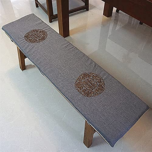 Outdoor-Bankkissen für 2- / 3-Sitzer-Schaukelbank, wasserdicht, Sitzkissen für Garten, Terrasse, Küche, 120 x 30 cm, für drinnen und draußen