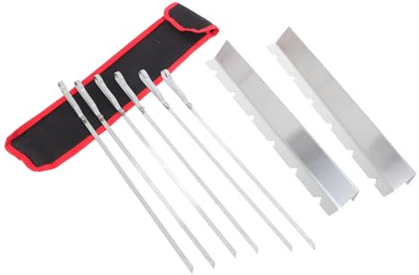 FONDOTIN Easy Bbq Bratnadeln Mehrzweck-kebab-sticks Für Outdoor-bbq Kebab-spieß Fleischspieß-werkzeug