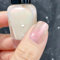 White Pearl Nail Polish Chrome Nail Varnish Quick Dry Aurora White Nail Polish Pearlescent White Nail Polish Water-Based Pearl White Nail Polish Breathable Pearl White Nail Varnish for Nail Art Home