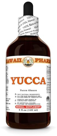 Yucca (Yucca Glauca) Dry Root Tincture, All Natural, Vegan, Pure Liquid Extract - 4 fl.oz