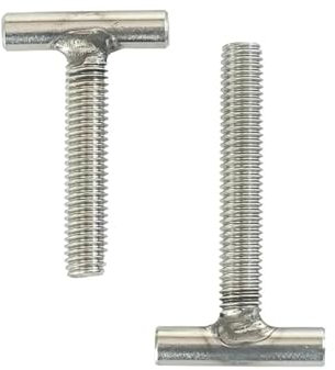 Viti a forma di T, Bullone di serraggio a barra filettata a forma di T M10 da 40~150 mm, vite con scanalatura a T in acciaio inossidabile GB37 304(M10*65mm)