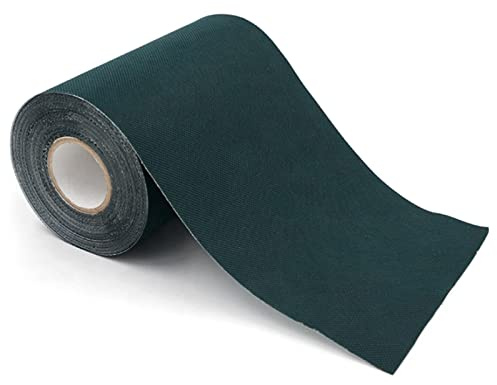 Cinta de césped artificial autoadhesiva para conectar alfombras de césped, 150 mm x 10 m